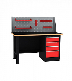 На сайте Трейдимпорт можно недорого купить Верстак промышленный однотумбовый ATLAS CT1500M5-L-B031-Р. 