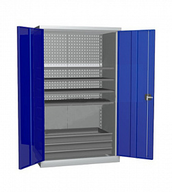 На сайте Трейдимпорт можно недорого купить Инструментальный шкаф PROFFI (комплектация 27). 