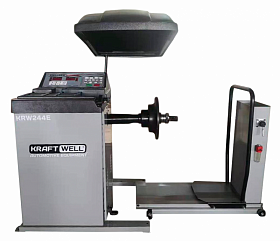 На сайте Трейдимпорт можно недорого купить Балансировочный станок для колес грузовых автомобилей KraftWell KRW244E. 