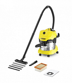 На сайте Трейдимпорт можно недорого купить Хозяйственный пылесос Karcher WD 4 Premium *EUI. 